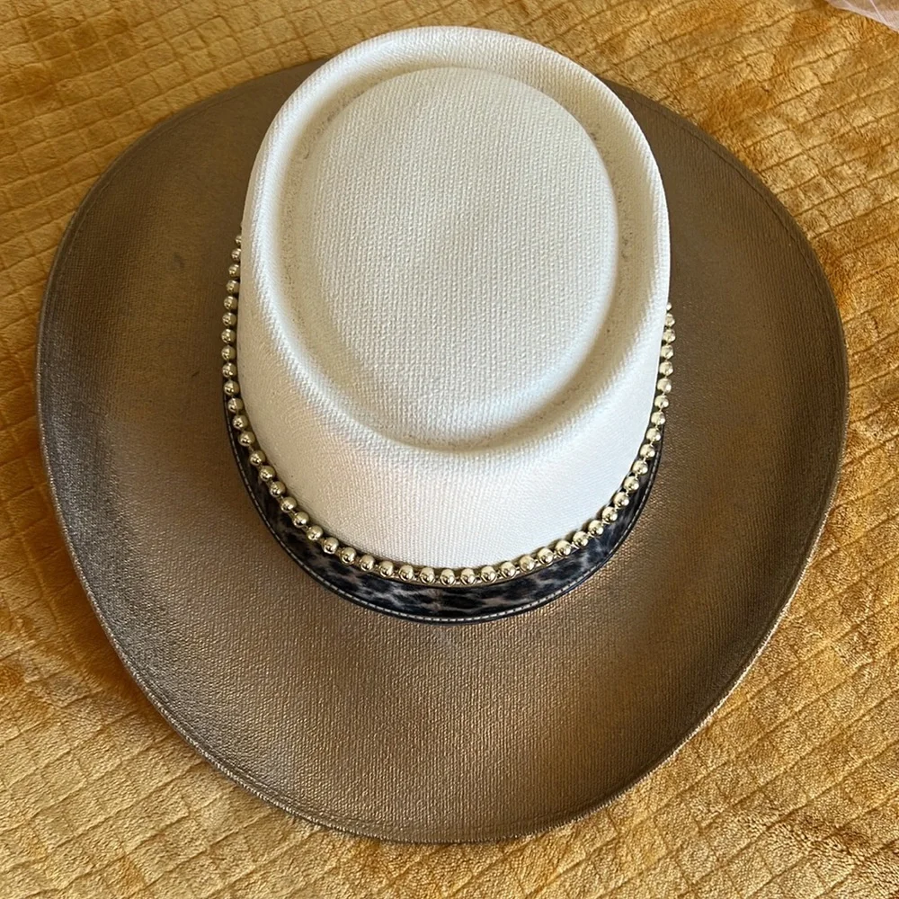 BAMBOO MADE HIGH FASHION HAT. S.7 ARLOP - Picture 4 of 7